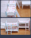 1:12 doll house mini furniture bedroom