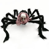 Halloween giant black spider