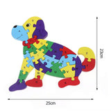 Wooden jigsaw puzzle