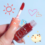 Sequin matte lip gloss