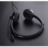 Headset with microphone