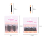 Disposable eye shadow brush