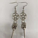 Girl alloy earrings