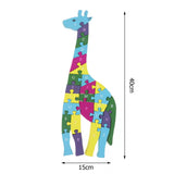 Children's wooden puzzle toy