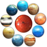 Planetary rubber bouncy ball
