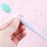 Silicone cleaning brush