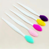 Silicone cleaning brush