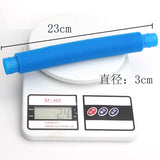 Plastic tube decompression toy