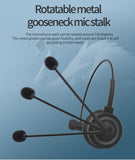 Headset with microphone