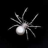 Couple Spider Brooch