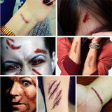 Zombie Scar Tattoo Sticker