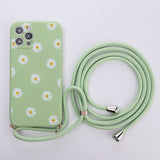 Lanyard flower iPhone case