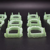 Vampire glowing dentures