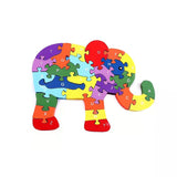 Children's wooden puzzle toy