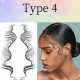 New simulation hairline stickers