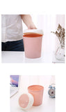 Mini creative trash can with lid