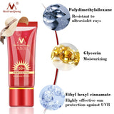 Sunscreen repair moisturizer