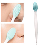 Silicone cleaning brush