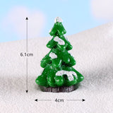 Christmas snowman viewing snow pot