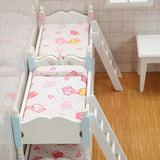 1:12 doll house mini furniture bedroom