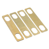 4-Piece Guitar Jack Neck Plate
