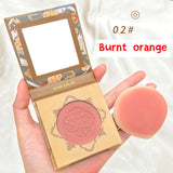 Milk tea peach blush