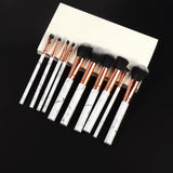 10-piece makeup brush
