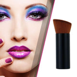Smoothing foundation brush