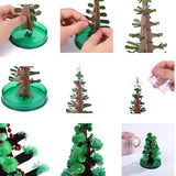 Christmas multicolor paper toys