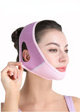 Female elastic face-lift bandage