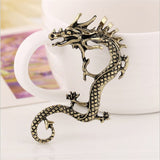 Pierced Dragon Earrings