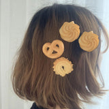 New cute biscuit hairpin