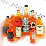 Mini wine bottle decoration