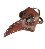 Leather beak doctor mask