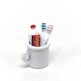 Doll house bathroom accessories