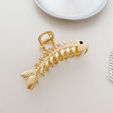 Girl fish bone hairpin