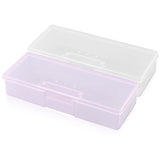 Kunststof transparante opbergdoos