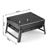 Foldable barbecue grill