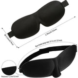 3D simple blackout eye mask