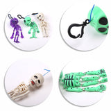 Drawstring skull toy