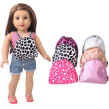 Girl doll backpack toy