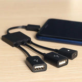 3 in 1 Micro USB male to USB