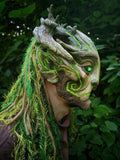 Green Elf Old Man Latex Mask