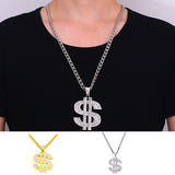 Rhinestone personality necklace