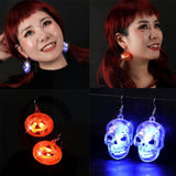 LED luminous earrings