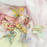 Small butterfly hairpin