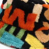 Winter women's bucket hat