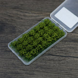 Model scene shrub grass nest