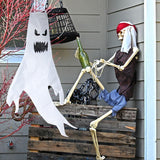 Halloween LED glowing ghost lights