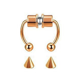 New fake perforated nose ring